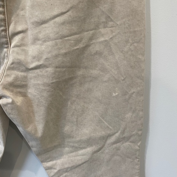 Chino by Anthropologie Slim Beige Washed Relaxed Chino Pants - Picture 9 of 12